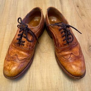 Bed Stu Lita Wing Tip Leather Shoes